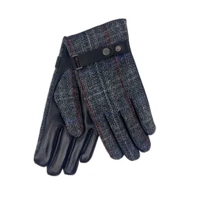 1FresHat guanti uomo, taglia L, grey inlay, pelle lana grigio