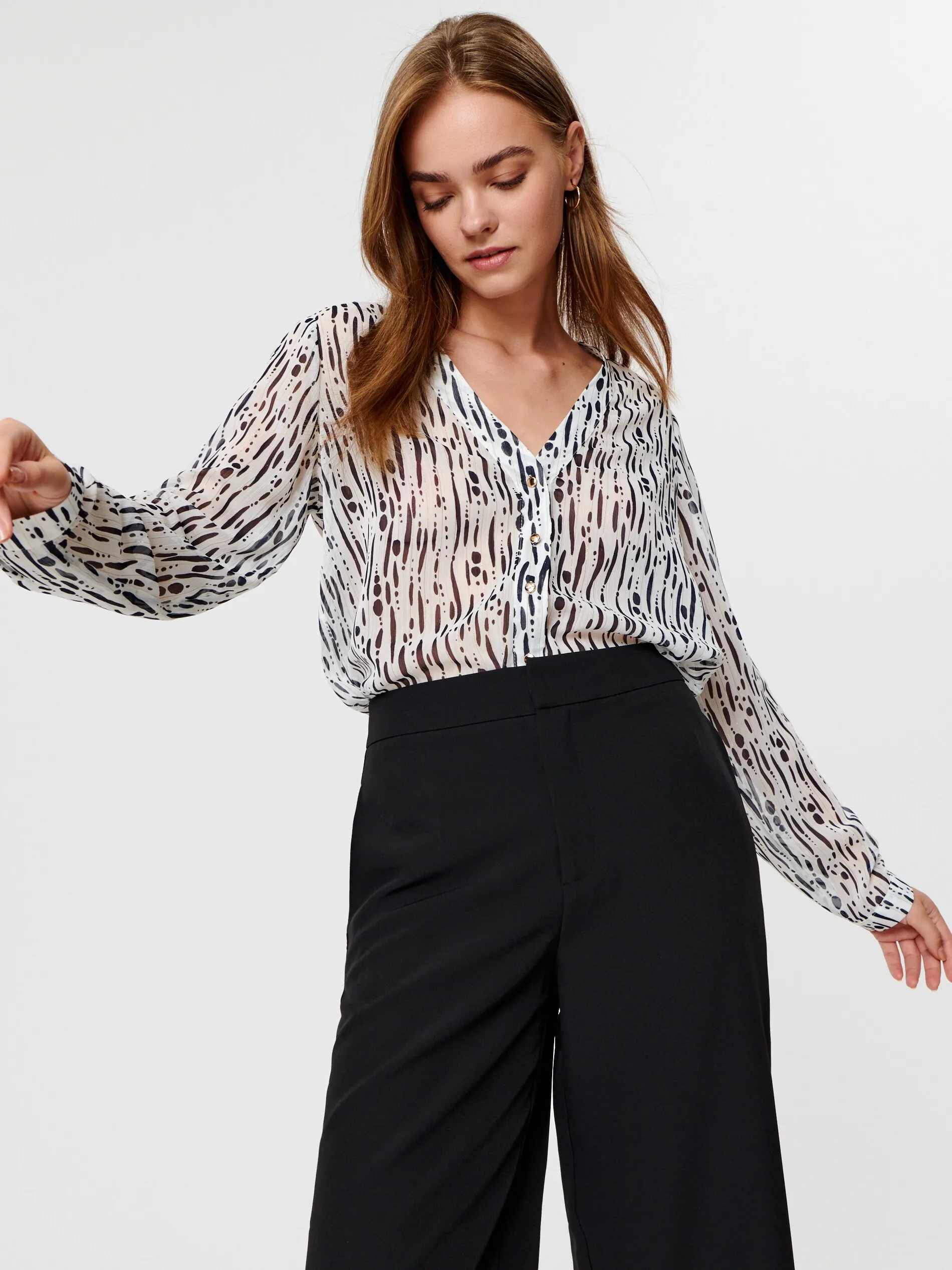 Blusa stampata