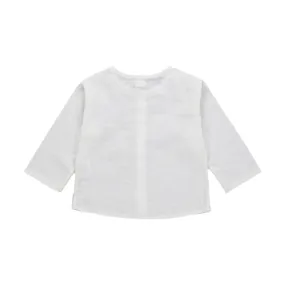 Camicia Bianca Neonato Unisex