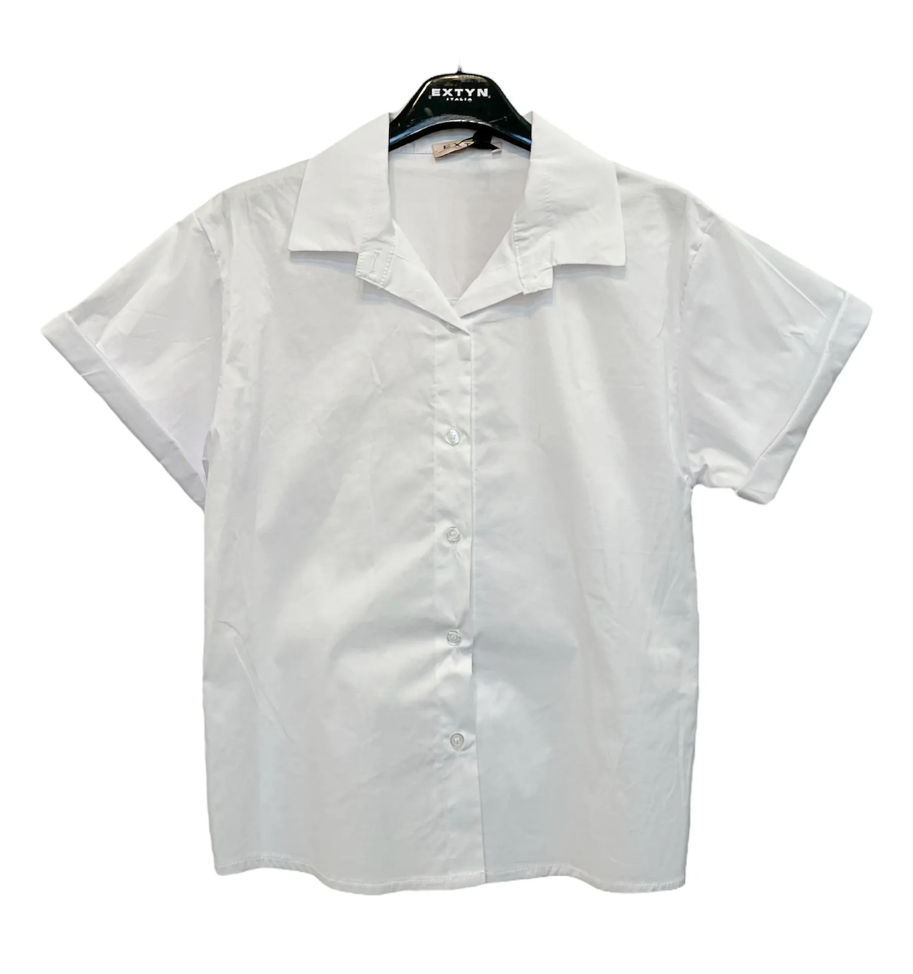 Camicia donna cotone 287620 bianco