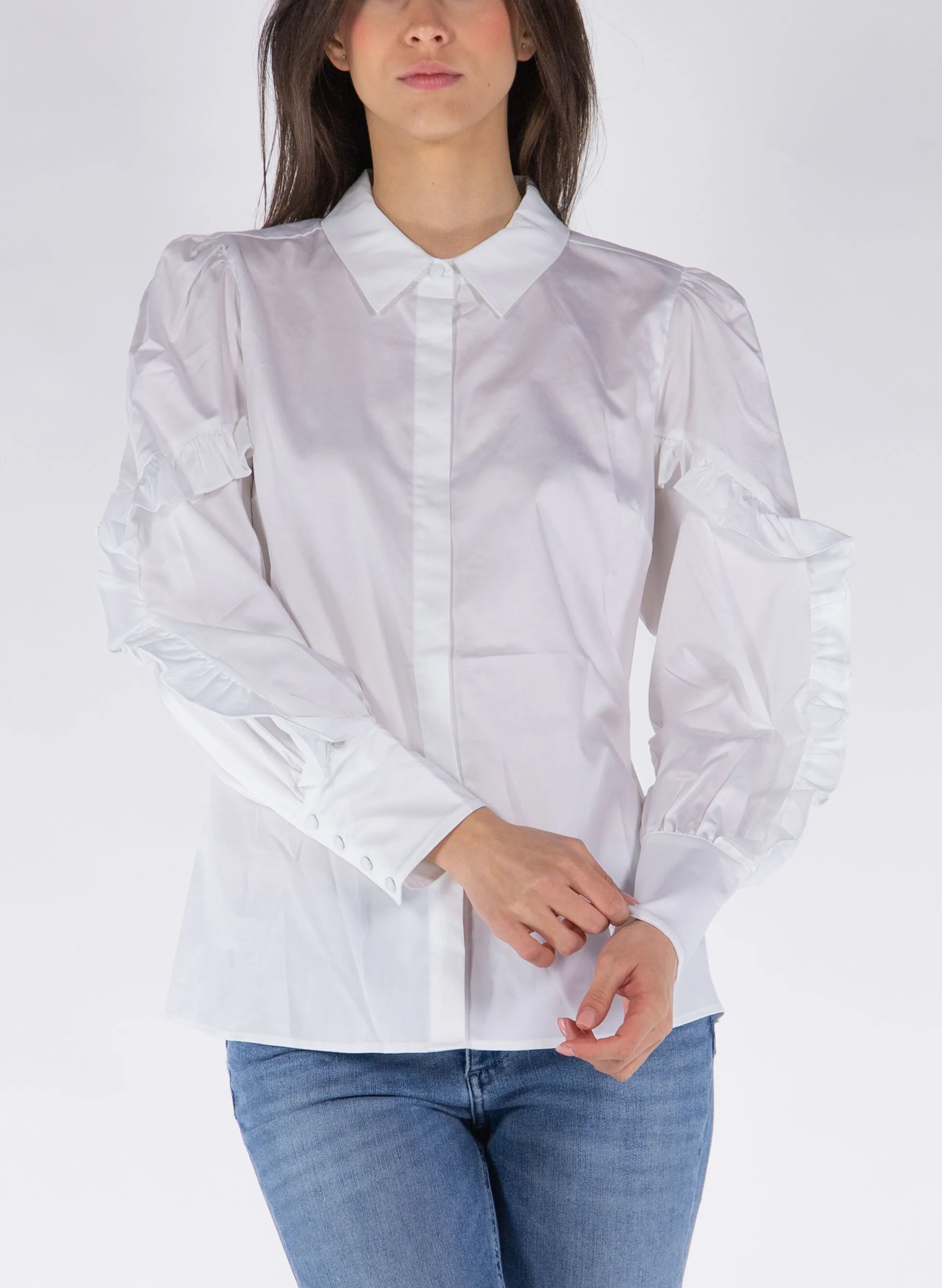 camicia sophia ruffle