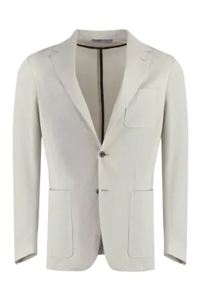 Canali Blazer in misto cotone