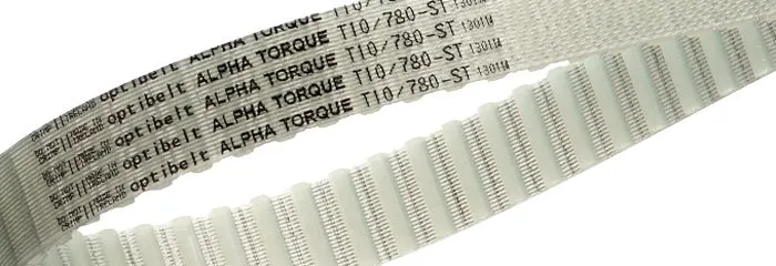 Cinghia sincrona OPTIBELT, 63 denti, passo 10mm, dimensioni 630mm x 50mm, in Poliuretano