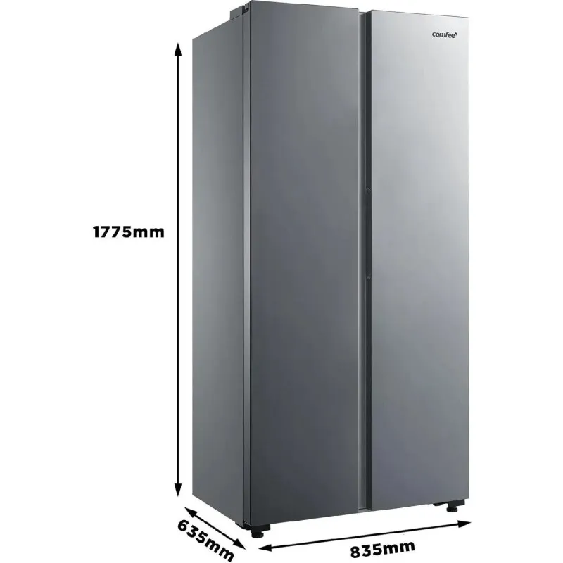 COMFEE RCS609IX1 FRIGORIFERO AMERICANO SIDE BY SIDE CAPACITÀ 460 LITRI CLASSE F