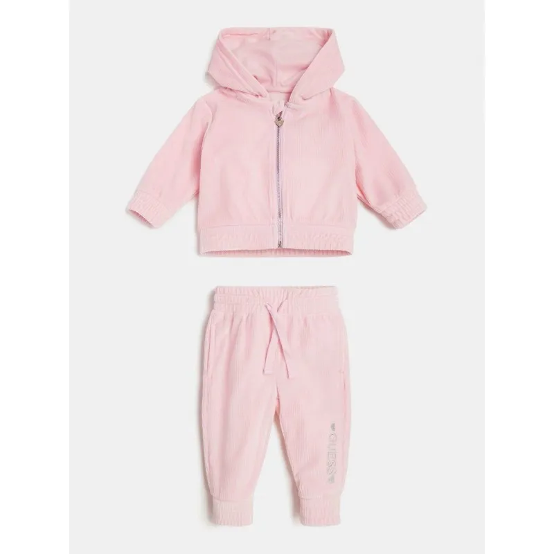 COMPLETO FELPA CON CAPPUCCIO+PANTALONI GUESS