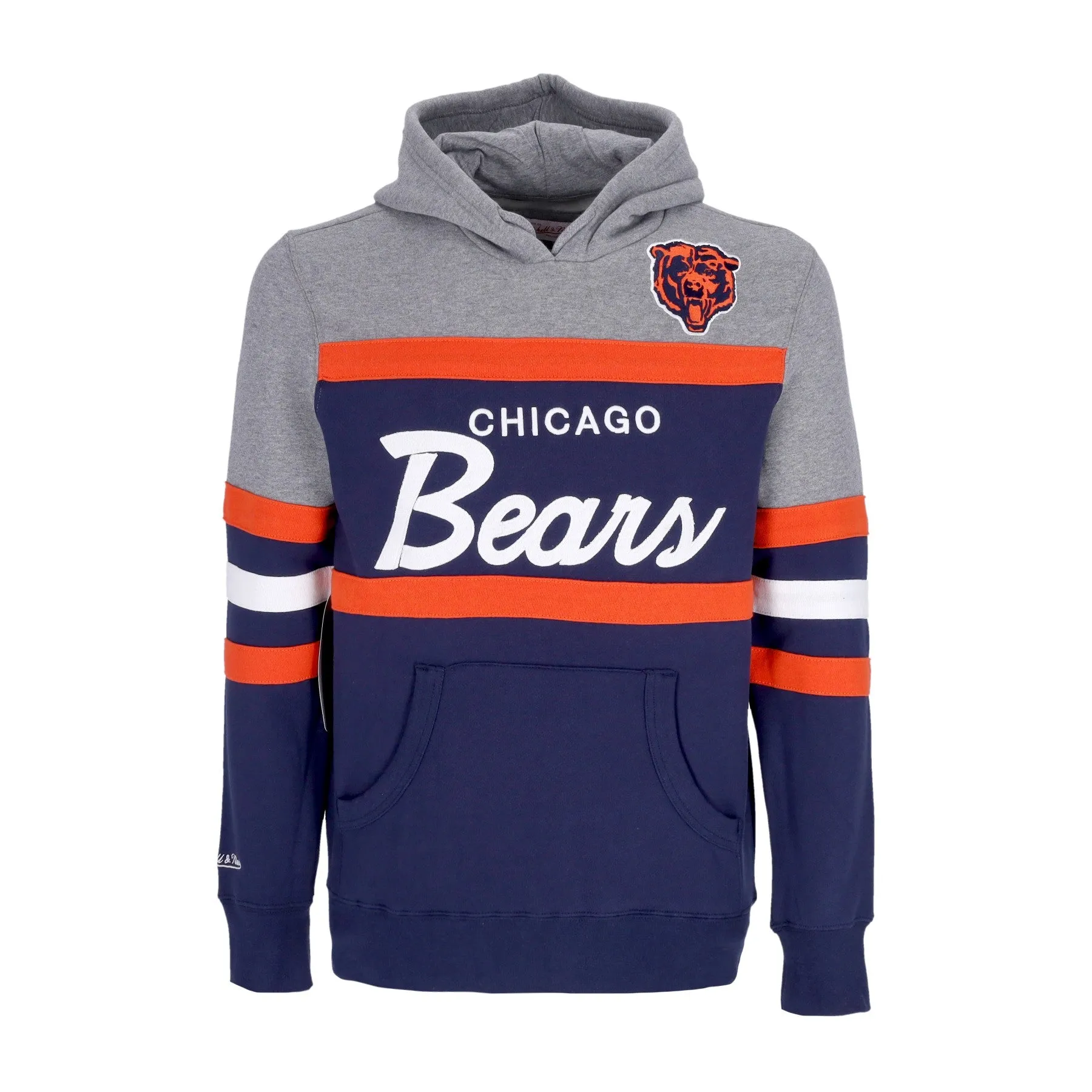 Felpa Cappuccio Uomo Nfl Headcoach Hoodie Chibea Navy