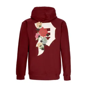 felpa cappuccio uomo santino hoodie BURGUNDY