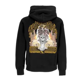 felpa cappuccio uomo saudi hoodie BLACK