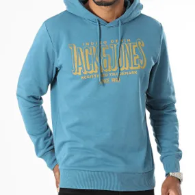 Felpa con cappuccio Henry Blue