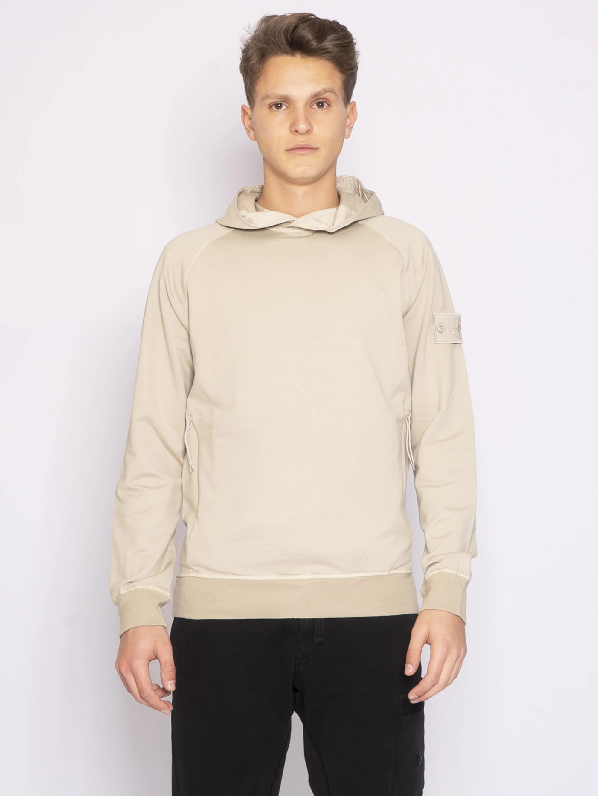 Felpa Ghost con Cappuccio Beige