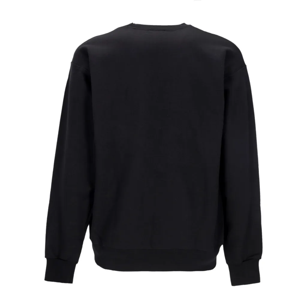 felpa girocollo uomo nova crewneck x aws BLACK