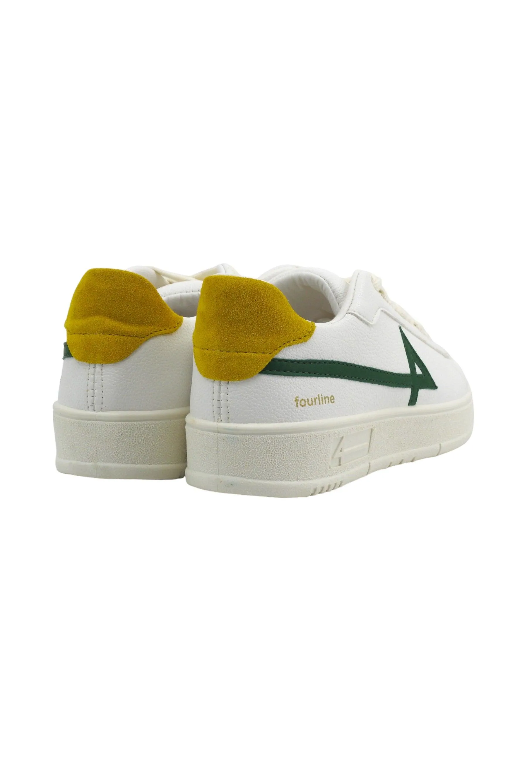 FOURLINE Sneaker Donna Green Yellow Bianco X500D