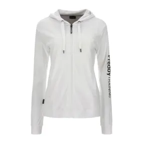 FREDDY   donna    Felpa full zip cappuccio WN (solo XS)