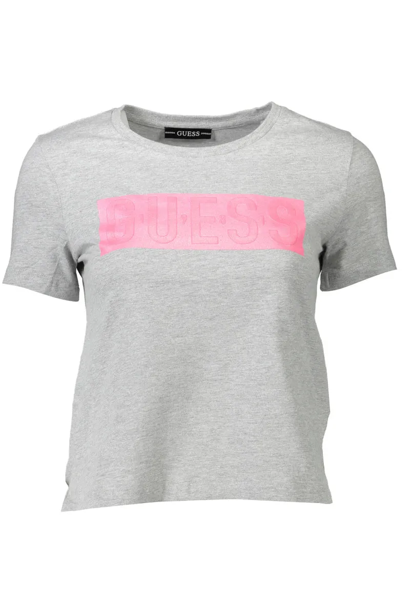 GUESS JEANS T-SHIRT MANICHE CORTE Donna