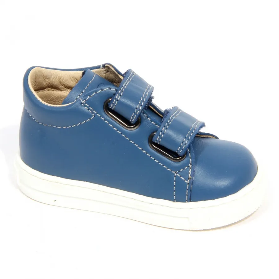 H3610 sneaker bimbo boy FALCOTTO STARDEW kids leather shoes blue
