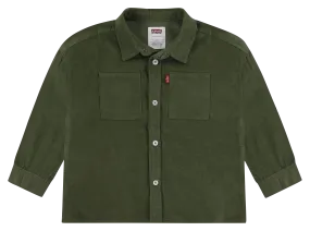  LEVI'S KIDS   Camicia dritta collo classico in cotone | Verde