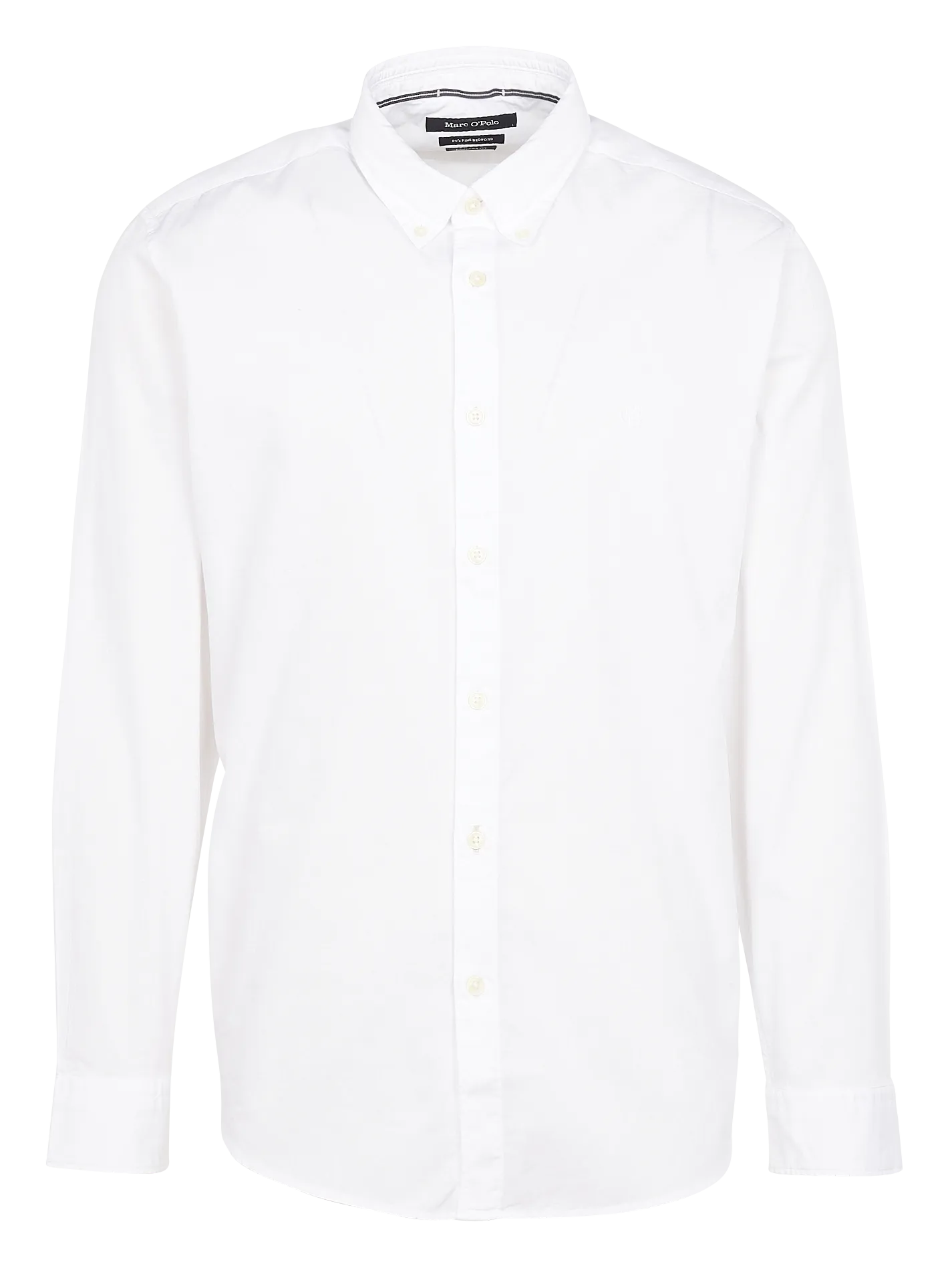  MARC O'POLO   Camicia collo button down regular fit in cotone | Bianco