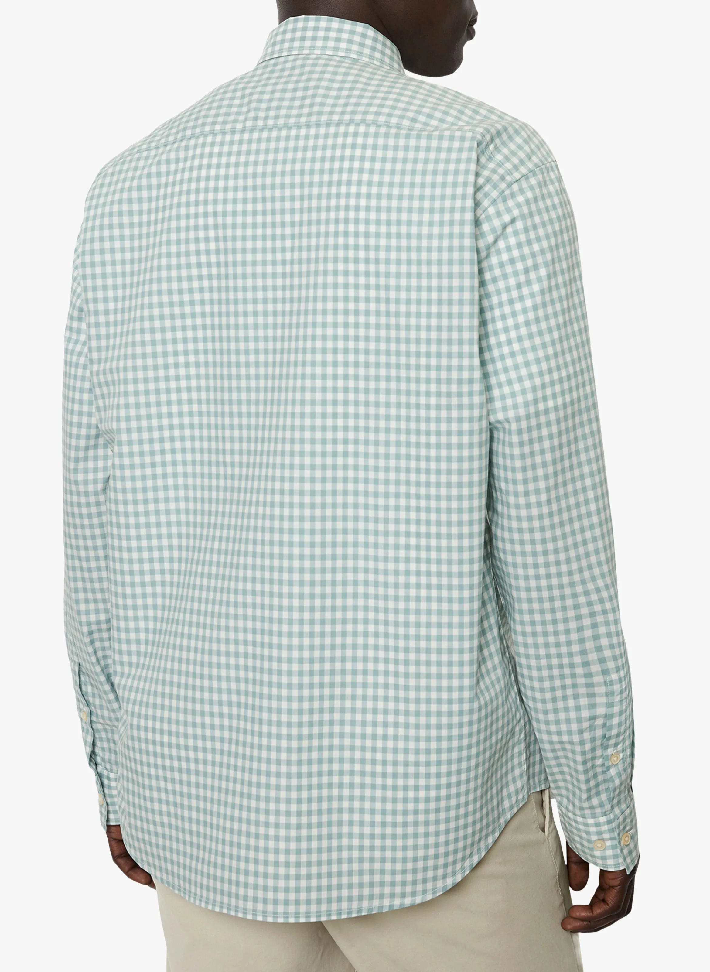  MARC O'POLO   Camicia collo classico in cotone bio | Blu