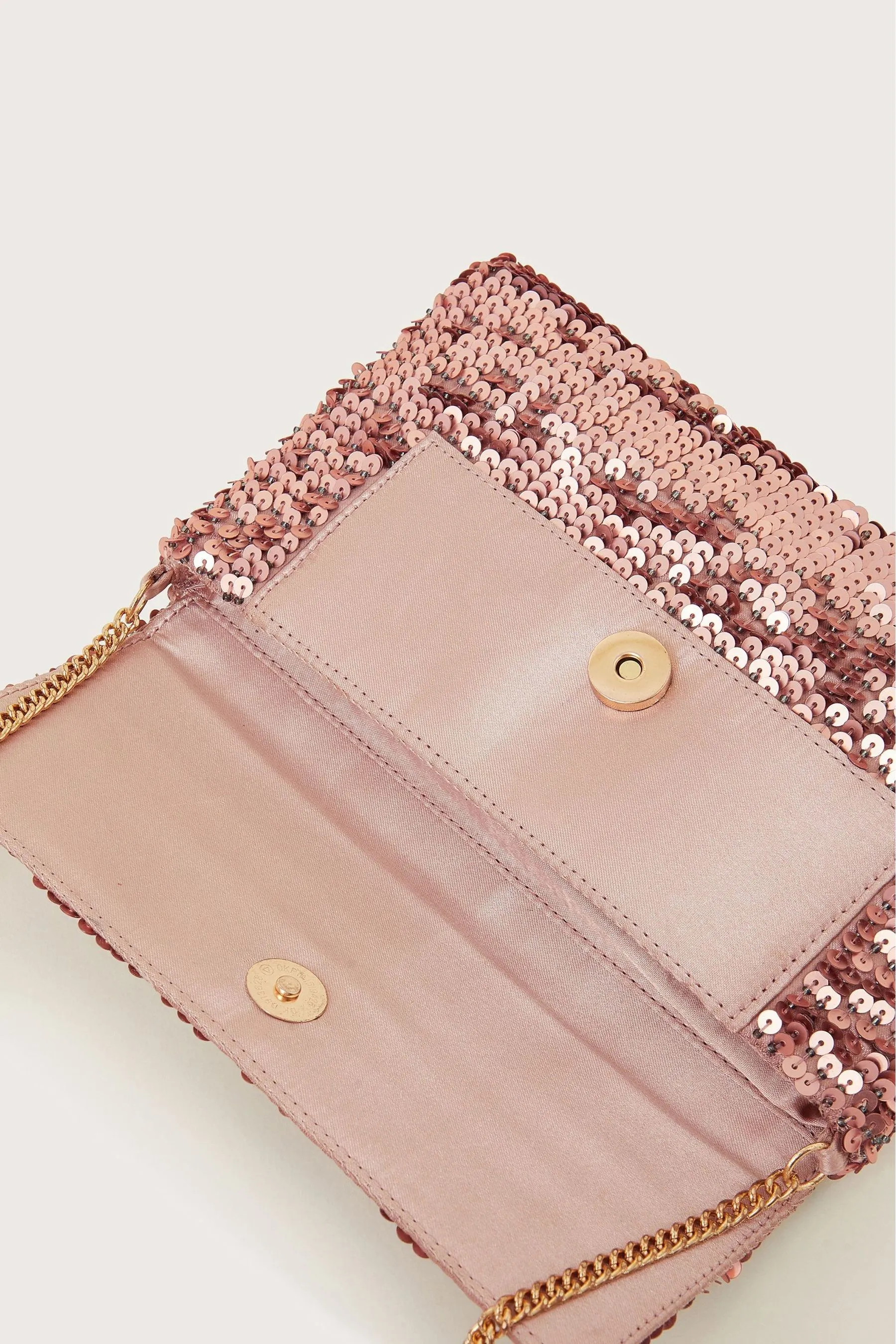 Monsoon Sofia Sequin Clutch Bag    