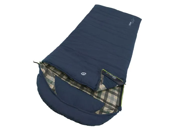 Outwell Camper Lux Deep Blue sacco a pelo - destra