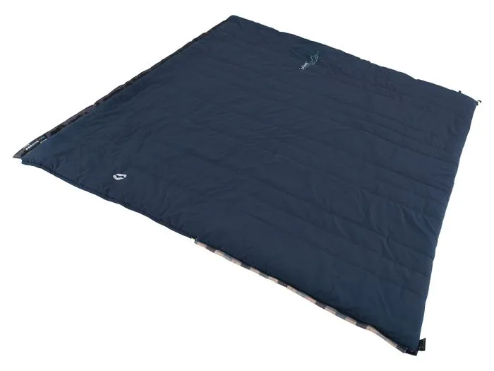 Outwell Camper Lux Deep Blue sacco a pelo - destra