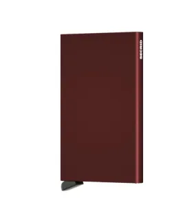 Portafoglio Portacarte Cardprotector unisex Secrid Bordeaux