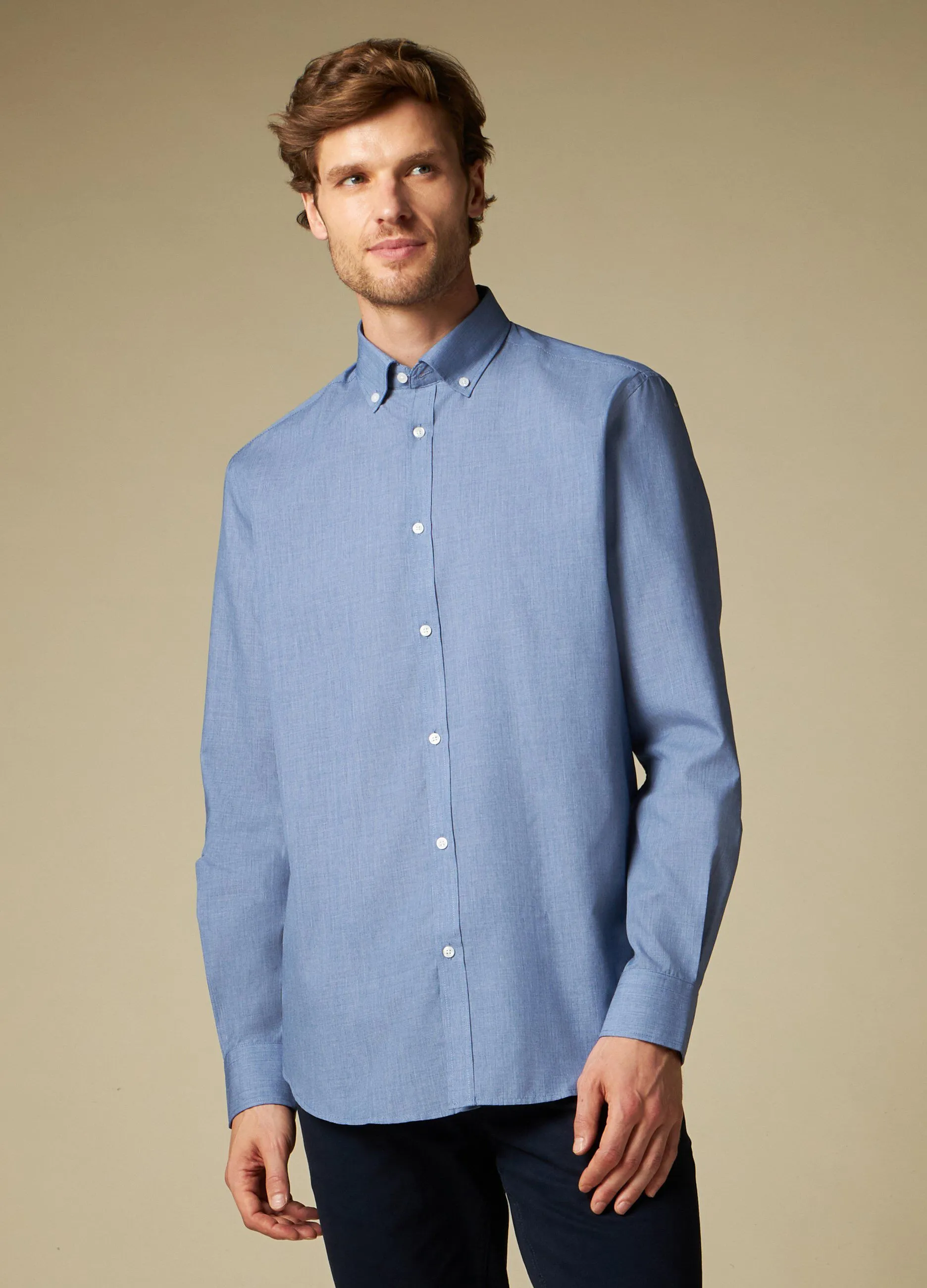 RUMFORD  Camicia classica botton down uomo