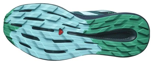 Salomon Pulsar Trail Shoes Blue Green Men's